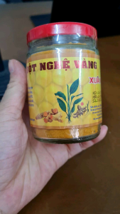 1 Lọ 80gr Bột Nghệ Vàng Xuân Nguyên dùng làm gia vị nấu ăn hoặc pha nước ấm mật ong uống trực tiếp