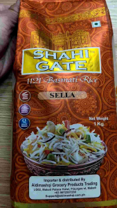 Shahi Gate 1121 Basmati Rice Sella 1kg