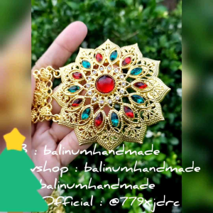 balinum เข็มขัดเงินโบราณ ลายดอกพิกุลละเอียดและลายดอกไม้ สไตล์วินเทจโบฮีเมียนแอนทีค มีแบบถอดหัวได้สวมใส่ง่าย