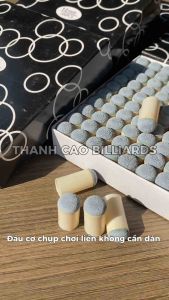 ĐẦU CHỤP GẬY BI-A ĐƯỜNG KÍNH 12MM | ĐẦU TẨY CƠ BIDA DÁN SẴN TIỆN LỢI