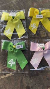 1pc Hair Clip for Girls Ponytail | Bow Clip Ribbon | Scout