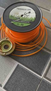 ( Combo ) Ổ Cước Cắt Cỏ 4 Chấu + 0.5 KG Cước Cắt Cỏ Vuông Cam Nhật Bản Siêu Sắc