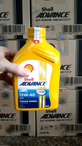 Oli Shell AX5 15W-40 800ml Orisinil Oli Motor Bebek atau Manual