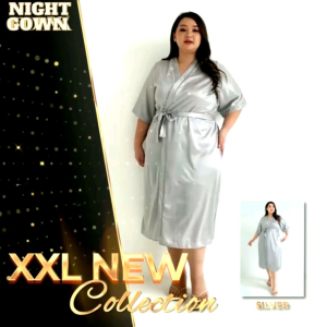 Baju tidur wanita dewasa piyama kimono outer sleeping robe model terbaru pakaian tidur busana spesial size L XL.