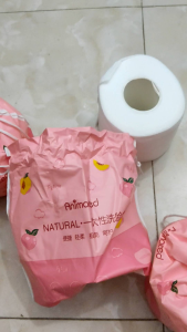 Cuộn khăn lau mặt khô ướt tẩy trang sử dụng lau đa năng dùng 1 lần