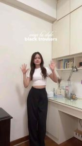 CLASIC LOOSE PANTS PREMIUM - Celana Kulot Anti Kusut - Celana Kulot wanita - Celana Kerja Wanita