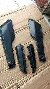 Body Win Bok Aki Honda Win: Tutup Cover Box Aki Win100 Satu Set Depan Belakang Kanan Kiri 1set