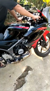 Knalpot Ninja 150 R RR SS Stainless Cobra Full Step