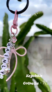 Keychain Coquette | Bag Charm Pita | Phone Charm Pita | Ganci Lucu Coquette