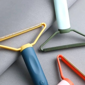 แปรงกำจัดขนบนเส้า 2in1 เเปรงแมว พรม โซฟา เเปรง 2in1 เเปรงหวีขนหมา