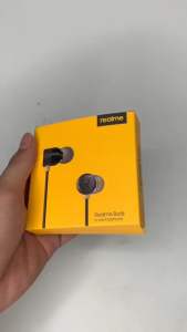 Headset Earphone Henset Hedset Handsfree Hf Heanset Realme Buds Original Magnet Bass Murah
