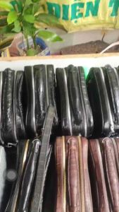 Túi golt đeo chéo da cá sấu sang trọng nam