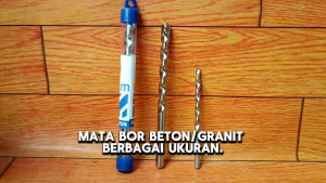 Mata Bor Beton Atau Granit Ukuran 5-6-8 MM Yozuri