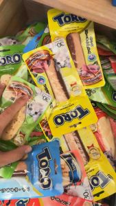 Toro Cat Treats 30g | Tuna Chicken Chicken Breast Scallop & Grilled Salmon | Premium Cat Snack | High Protein Fillet Treats for Cats | Healthy Training Reward & Supplement