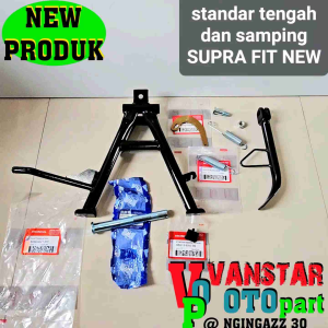 standar tengah dan samping SUPRA FIT NEW lengkap