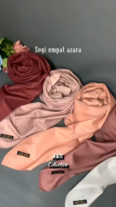 Hijab Segiempat Azara Oskara Voal miracle