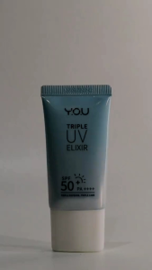 YOU Triple UV Elixir Sunscreen Gel SPF 50+ PA++++ [UBA UVB Blue Light Protection]