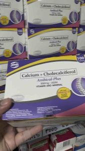 AMBICAL PLUS Calcium + Cholecalciferol Vit D3 100 Tablets: A Comprehensive Guide