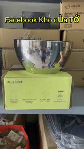 Bát tô inox 2 lớp chống nóng size 20cm hàng xuất Đức inox 304 siêu dày dung tích lớn dáng cao tiết kiệm diện tích trên lk93