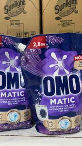 NƯỚC GIẶT OMO LỒNG GIẶT CỬA NGANG / TÚI 28KG