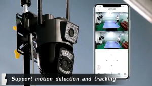 NEW IP CAMERA OUTDOOR DUAL LENSA 16MP CCTV V380 PRO WIRELESS KAMERA WATERPROOF