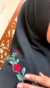 HIJAB INSTAN KHIMAR SHASA BORDIR 2 LAYER PREMIUM AYYUBY