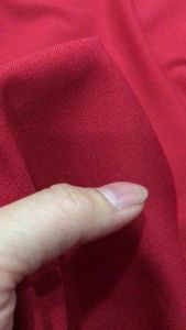 Vải cotton Lụa Hàn Quốc màu đỏ co giãn nhẹ không nhăn (khổ 1m5)may đầm váy vest quần tây đồ công sở
