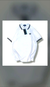 Trok - Kaos Polo - Kaos FRD - Kaos Kerah - Kaos Pria - Warna Hitam Lis putih