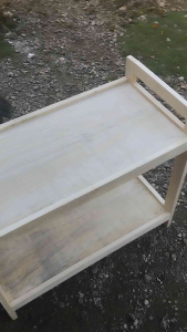 Meja kompor 2 tungku variasi sisi / Meja serbaguna