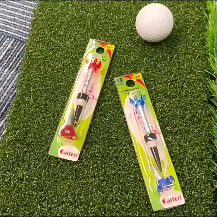 Tee golf dây có chân cắm phụ chống bay tee tee golf nam châm tee đỡ bóng golf phụ kiện golf