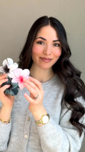 Jepit Rambut Aksesoris Wanita Model Bunga Ala Korea Kekinian