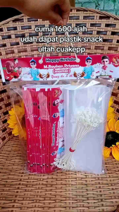 Tas Plastik Snack Ultah Isi 40 Pcs + Desain Foto