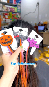 Kẹp tóc HALLOWEEN highlight 2 bên phong cách ấn tượng