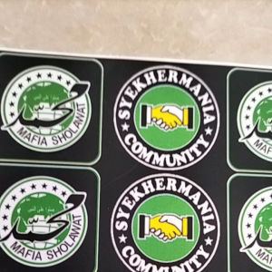 Stiker Mafia Sholawat | Syekhermania | Mafiasholawat | Stiker Pack 1 Lembar Stiker Material Paper Stiker Tidak Tahan Air - Lazada