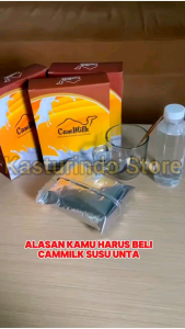 Susu Bubuk Unta Rasa Vanila CamMilk 200 Gram - Nutrisi Sehat untuk Anak
