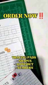 Tracing Pads Numbers Alphabet and Shapes