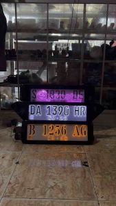 Plat Nomor Nyala Full Cristal: Aksesoris Mobil Nyala yang Elegan