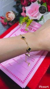 ECLATIA!! Gelang tangan wanita emas muda kadar 35% gelang mewah