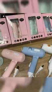 Mini Hair Dryer Brow / Totoro / Duck 450W Foldable Travel Dryer