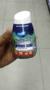 Vestal Gel Air Freshener Lavender with Eucalyptus Long Lasting Fragrance Home Living Room Scene