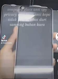Kaca Tempered Anti Spy Privacy Huawei Nova 5T P30 Lite Anti Gores Kaca Fullayar