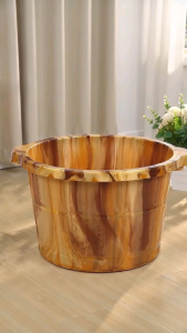 【MZL.PJT】foot bath barrel plastic Pedicure bucket Foot bath bucket Foot massage massage club