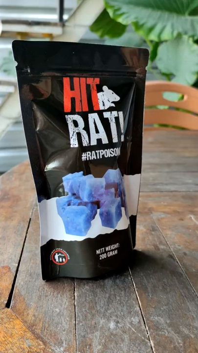 Hitrat Racun Tikus Hitrat 30gram, Racun Tikus Mati Kering dan tidak bau Untuk ...