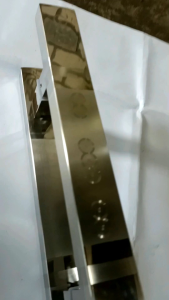 Handle pintu baut tembus kotak panjang 35 cm 45 cm 60 cm 80 cm 100 cm/Gagang pintu rumah baut tembus Full Stainless/Tarikan Pintu Rumah kaki tembus baut/Pegangan pintu rumah 2 dua pintu/Gagang pintu baut tembus 1 set/Handle tembus/Gagang baut tembus