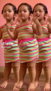 Shop in Style: Striped Midrib & Skirt Coords for 1-7yo Girls