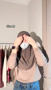 Paket Usaha Hijab Bergo Hamidah Sais M | Hijab Instan Menutup Dada