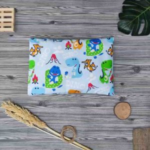 Baby Pillow Bantal Bayi Anti Peyang Original Kulit Kacang Hijau ( Pink )