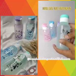 Botol Minum Flip Top BPA Free 350ml & Anti Pecah
