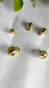 Krincingan Kuningan Kalung Kucing Kalung Hewan Bijian Lonceng Kuningan Hewan