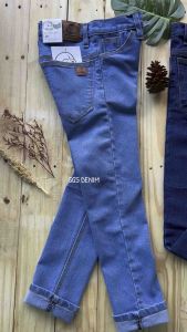 Celana Jeans Panjang Anak Laki Laki Usia 7-14 Tahun Model Skinny/Slim Fit